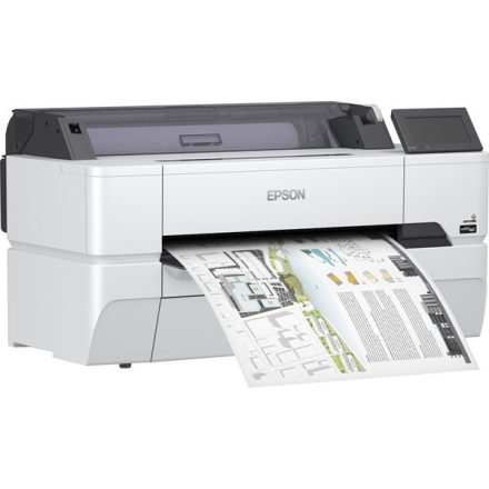 EPSON Tintasugaras Plotter - SureColor SC-T3405N (A1, színes, 2400x1200 DPI, USB/LAN/Wifi)