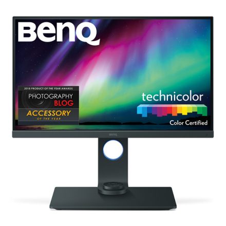 BENQ IPS Photographer monitor 27" SW271 3840x2160, 16:9, 350 cd/m2, 5 ms, HDMIx2, DisplayPort USB-C, áll. magasság