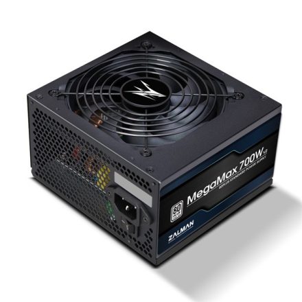 ZALMAN Tápegység 700W, 12cm, 80+, Aktív PFC