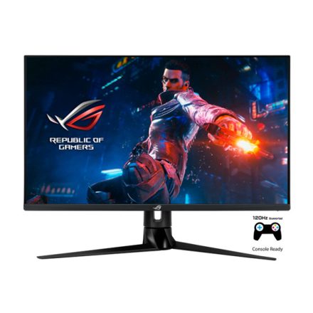 ASUS PG32UQ ROG SWIFT Monitor 32" IPS 3840x2160, HDMI/Displayport/USB, 144Hz, HDR, G-Sync