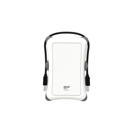 SILICON POWER 2.5" HDD USB 3.2 1TB Armor A30 ütésálló, Fehér