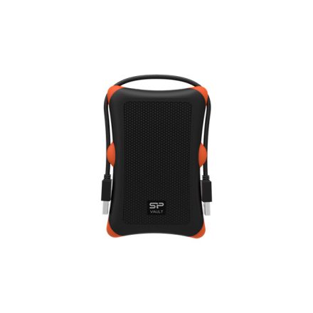 SILICON POWER Külső Ház 2.5" USB 3.2/SATA3 (9.5mm-ig), Fekete