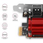 AXAGON PCEE-GIX PCIE GIGABIT ETHERNET (Gigabit Ethernet PCI-Express hálózati kártya Intel I210AT lapkakészlettel)