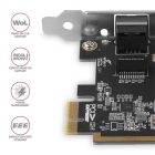 AXAGON PCEE-GRF PCIE GIGABIT ETHERNET (Gigabit Ethernet PCI-Express hálózati kártya a Realtek chipkészlettel)