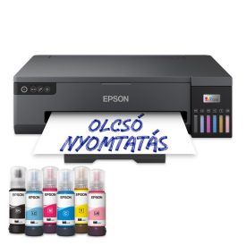   EPSON Tintasugaras fotónyomtató - EcoTank L18050 (A3+, színes, 5760x1440 DPI, 22 lap/perc, USB/WIFI)