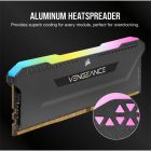 CORSAIR Memória VENGEANCE RGB PRO DDR4 16GB 3200MHz C16 (Kit of 2), fekete