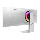 SAMSUNG Ívelt Gaming 240Hz OLED monitor 49" G95SC, 5120x1440, 32:9, 250cd/m2, 0.03ms, HDMI/DP/USB/WiFi/BT, hangszóró
