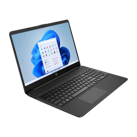 HP 15s-fq5222nh, 15.6" FHD AG IPS, Core i3-1215U 1.2GHz, 8GB, 256GB SSD, Win 11, fekete