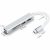 BLACKBIRD USB 3.0 BYL-2507 Type-c multiport hub 5in1 3xUSB3.0, SD, TF, ezüst