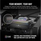 CORSAIR Memória DOMINATOR TITANIUM RGB DDR5 32GB 4800MHz CL30, INTEL (Kit of 2), fekete