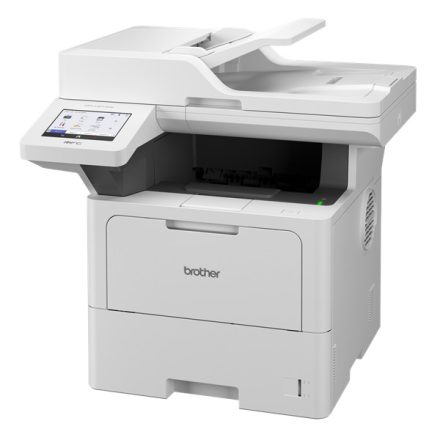 BROTHER Lézer MFP NY/M/S/F, MFCL6710DW, A4, mono, 50 lap/perc, WiFi/LAN/NFC/USB, DADF, full duplex, 1200x1200dpi, 512MB