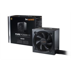   BE QUIET! Tápegység Pure Power 11 500W, 12cm, 80+ Gold, Aktív PFC