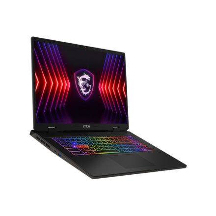 MSI Gaming NB Sword 17 HX B14VGKG-018, 17" FHD+, i7-14700HX, 16GB, 1TB M.2, RTX 4070 8GB, WIN11H, Fekete - US KEY