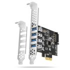 AXAGON PCEU-43RS PCIe Controller 4x SuperSpeed USB bővítő kártya