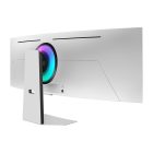 SAMSUNG Ívelt Gaming 240Hz OLED monitor 49" G95SD, 5120x1440, 32:9, 250cd/m2, 0.03ms, HDMI/DP/WiFi/BT, hangszóró