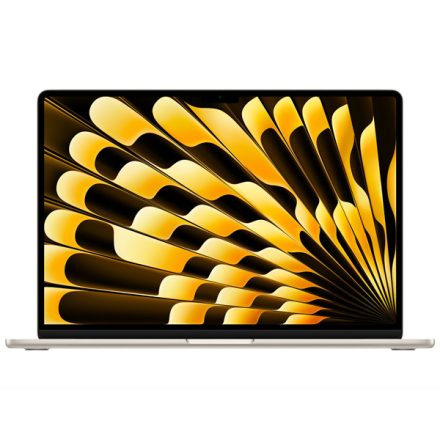 Apple Macbook Air 15.6"  M4 10C CPU/10C GPU, 16GB/256GB - Starlight - HUN KB