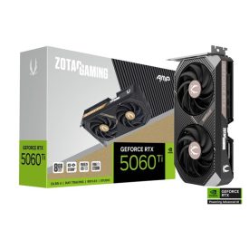   ZOTAC Videokártya PCI-Ex16x nVIDIA RTX 5060 Ti AMP 8GB GDDR7