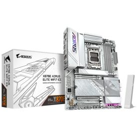   GIGABYTE Alaplap AM5 X870E AORUS ELITE WIFI7 ICE AMD X870, ATX