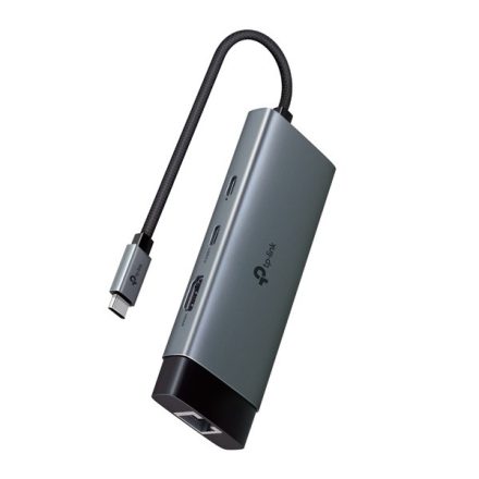 TP-LINK USB Type-C HUB 6 portos 1xHDMI + 1xLAN + 1xPD 100W + 1xUSB-C, 2xUSB, UH6120C