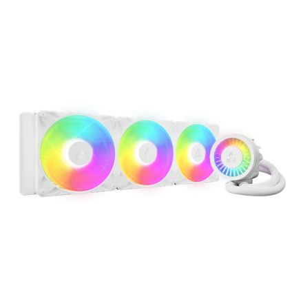 ARCTIC COOLING CPU hűtő Liquid Freezer III Pro 420 A-RGB (vízhűtés), Univerzális Fehér