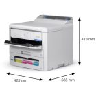 EPSON Tintasugaras nyomtató - WorkForce Pro EP-C800RDW (A4, 4800x1200 DPI, 34 lap/perc, duplex, USB/LAN/Wifi)