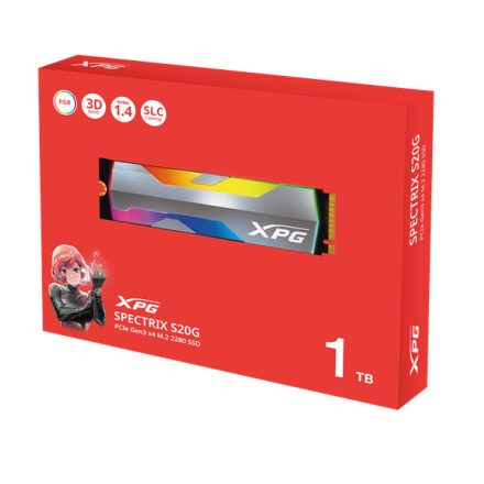 ADATA SSD M.2 2280 NVMe Gen4x4 1TB SPECTRIX S20G RGB