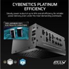 CORSAIR Tápegység Moduláris, iCUE LINK HXi SHIFT Series, HX1000i SHIFT, 1000 Watt, Cybenetics Platinum