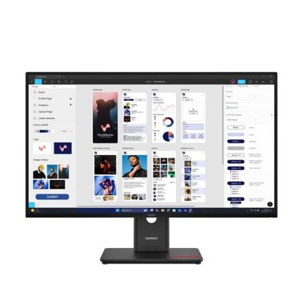 LENOVO Monitor - ThinkVision T32UD-40, 31.5" UHD 3840x2160 IPS,16:9, 1500:1, 350cd/m2, 4ms, USB A-C, DP, HDMI, RJ45