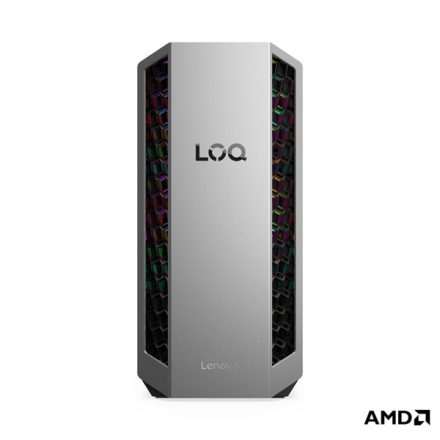 LENOVO LOQ Tower 26ADR10, AMD Ryzen 7 8745HX, 32GB, 1TB, RTX 5060 8GB, NoOS, Luna Grey + Eclipse Black