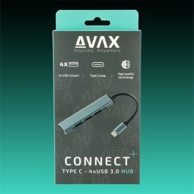 AVAX USB HUB HB601 USB-C 4xUSB3.0