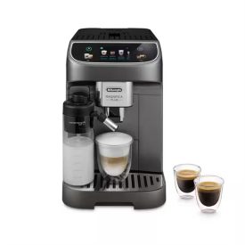   DELONGHI ECAM320.70.TB Magnifica Plus automata 2 személyes kávéfőző, 18 program, tartály: 1,8l, 1450W, Inox