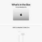 Apple Macbook Pro 14,2" M5 PRO, 18C CPU/20C GPU, 64GB/1TB - Silver - HUN KB, Nanotexture