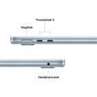 Apple Macbook Air 13,6" M5 10C CPU/10C GPU, 16GB/2TB - Sky Blue - HUN KB